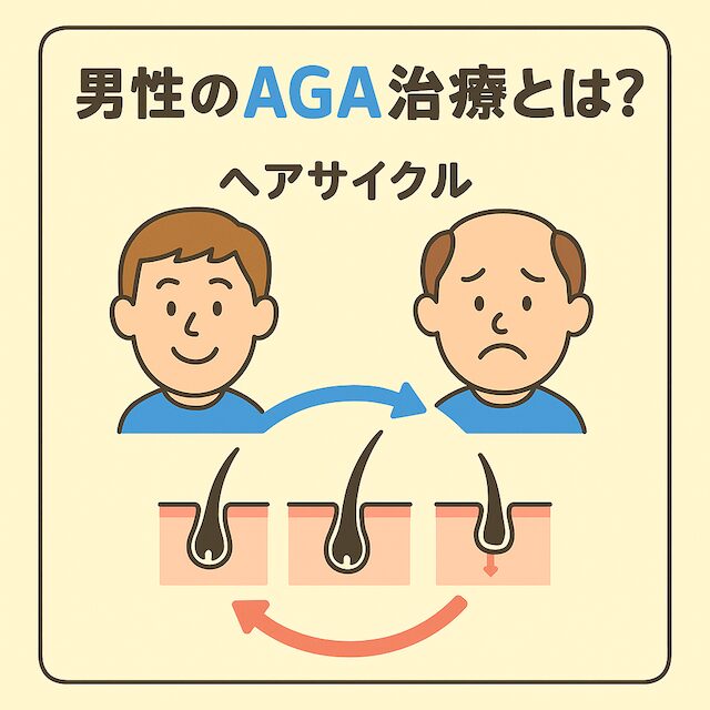 男性のAGA治療とは？