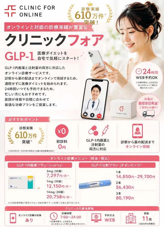 クリニックフォア